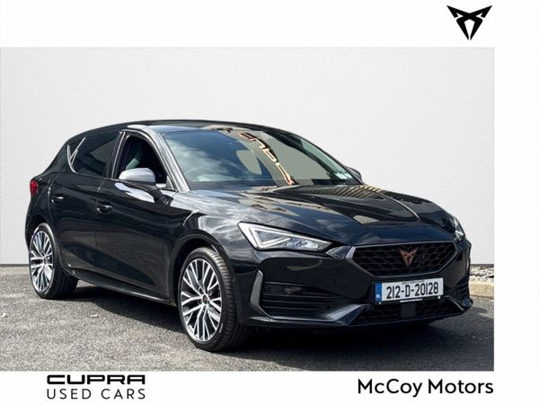 Cupra Leon Hatchback, Petrol Plug-in Hybrid, 2021, Black