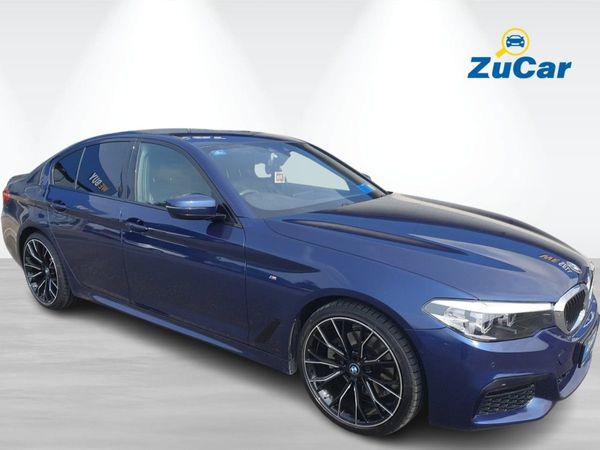 BMW 5-Series Saloon, Diesel, 2020, Blue