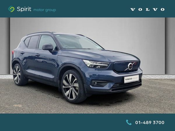 Volvo XC40 SUV, Electric, 2022, Blue