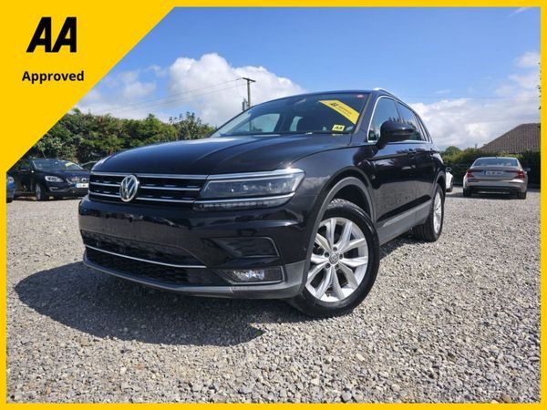 Volkswagen Tiguan SUV, Diesel, 2018, Black