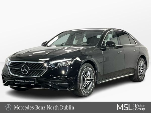 Mercedes-Benz E-Class Saloon, Petrol Plug-in Hybrid, 2025, Black