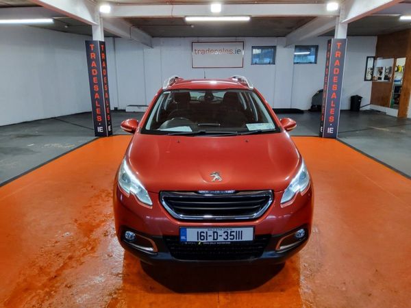 Peugeot 2008 SUV, Diesel, 2016, Red