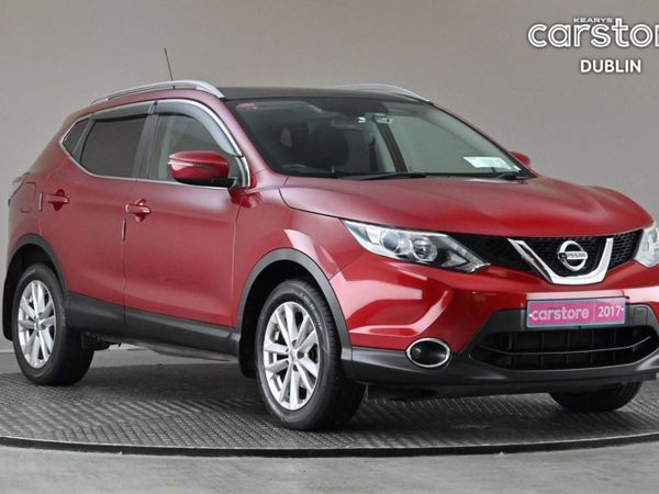 Nissan Qashqai SUV, Petrol, 2017, Red