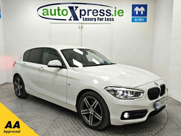 BMW 1-Series Hatchback, Diesel, 2016, White