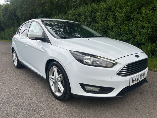 Ford Focus Hatchback, Diesel, 2016, White