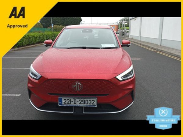MG ZS Hatchback, Electric, 2022, Red
