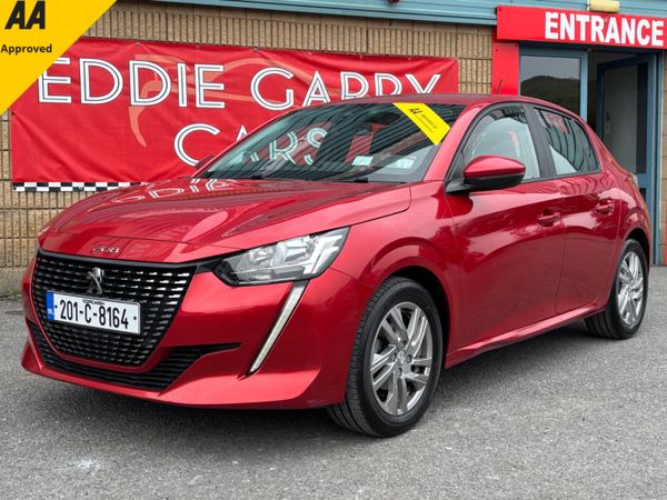 Peugeot 208 Hatchback, Petrol, 2020, Red
