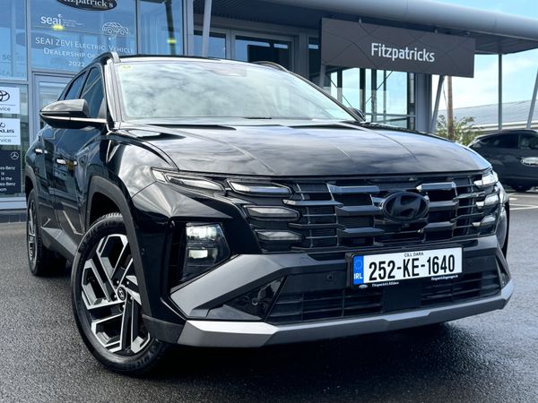 Hyundai Tucson SUV, Petrol Hybrid, 2025, Black
