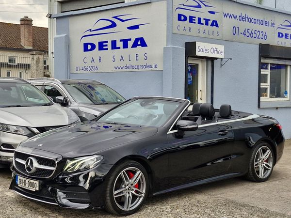 Mercedes-Benz E-Class Convertible, Diesel, 2018, Black