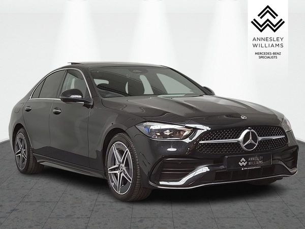 Mercedes-Benz C-Class Saloon, Petrol Plug-in Hybrid, 2025, Black