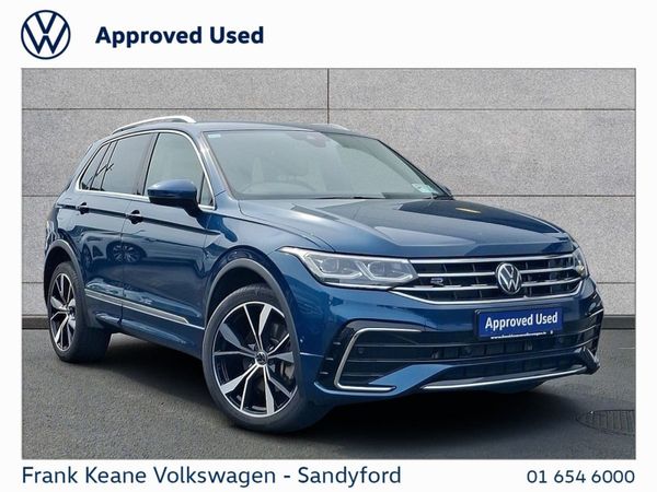 Volkswagen Tiguan SUV, Petrol Plug-in Hybrid, 2023, Blue