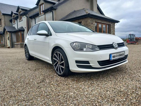 Volkswagen Golf Hatchback, Diesel, 2015, White