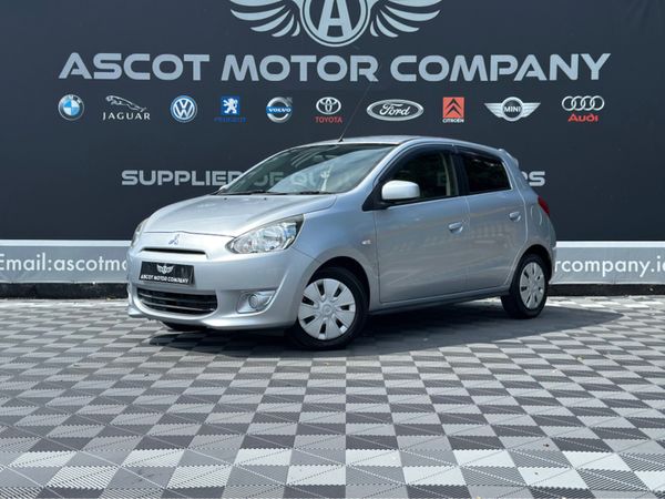 Mitsubishi Mirage Hatchback, Petrol, 2014, Silver