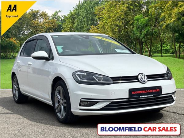 Volkswagen Golf Hatchback, Diesel, 2019, White