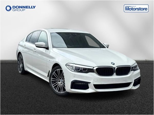 BMW 5-Series Saloon, Diesel, 2020, White