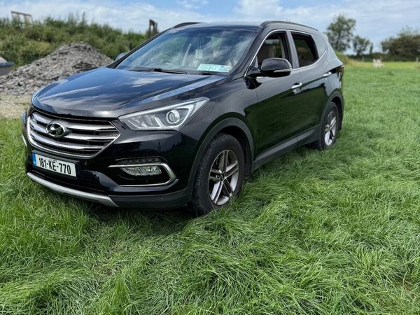 Hyundai Santa Fe SUV, Diesel, 2018, Black