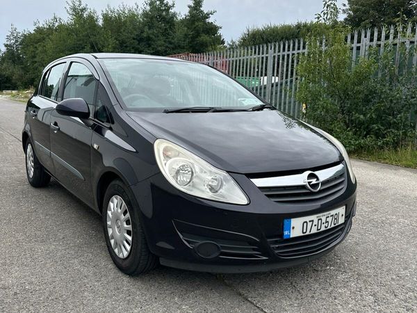 Opel Corsa Hatchback, Petrol, 2007, Black