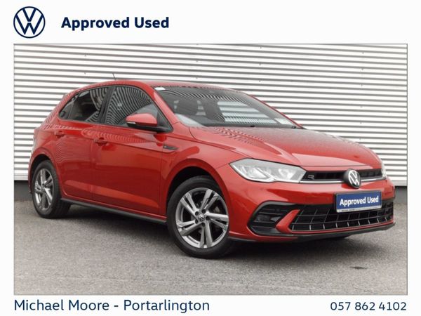 Volkswagen Polo Hatchback, Petrol, 2023, Red
