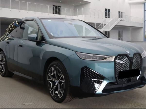 BMW iX SUV, Electric, 2022, Blue