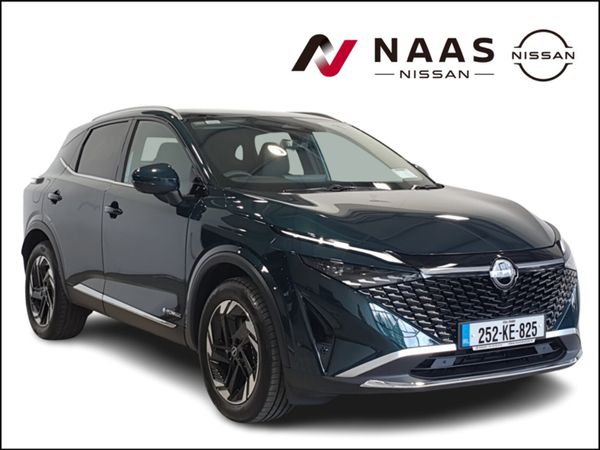 Nissan Qashqai MPV, Petrol Hybrid, 2025, Green