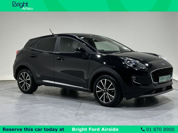 Ford Puma MPV, Petrol Hybrid, 2022, Black