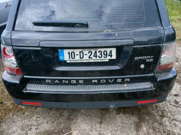Land Rover Range Rover Sport SUV, Diesel, 2010, Black