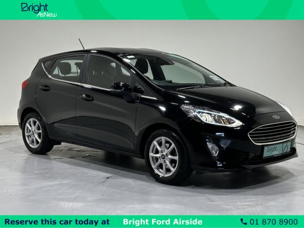 Ford Fiesta Hatchback, Petrol, 2018, Black