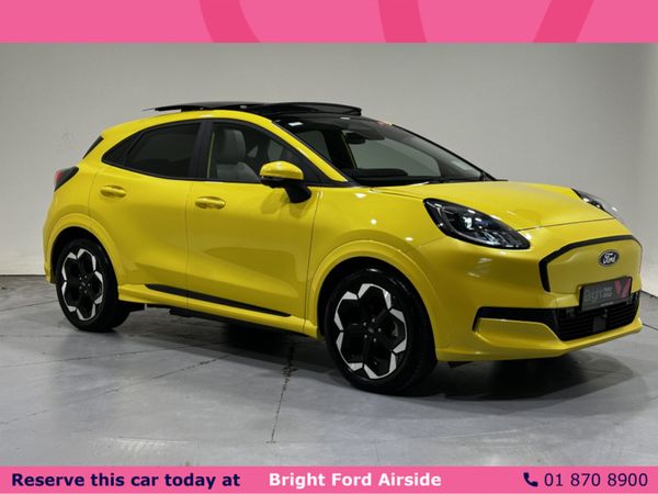 Ford Puma Hatchback, Electric, 2025, Yellow
