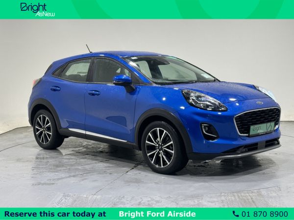 Ford Puma MPV, Petrol Hybrid, 2023, Blue
