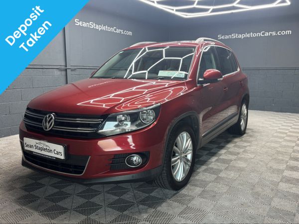 Volkswagen Tiguan Estate, Diesel, 2015, Red