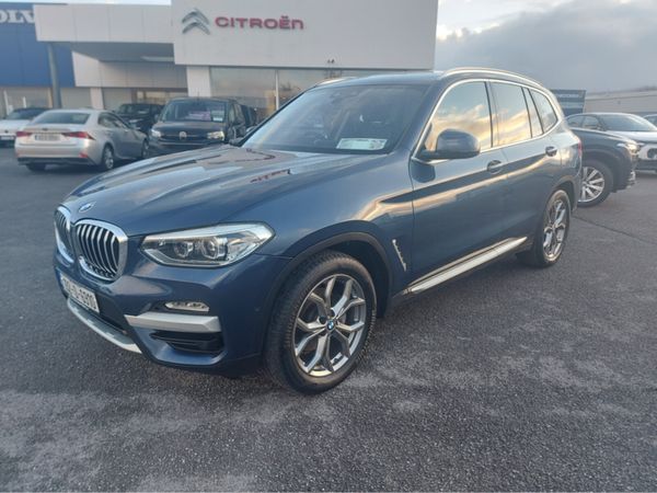 BMW X3 Estate, Diesel, 2019, Blue