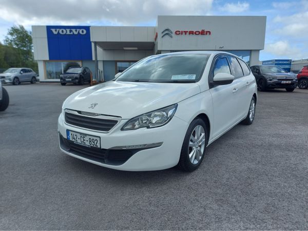 Peugeot 308 Estate, Diesel, 2014, White