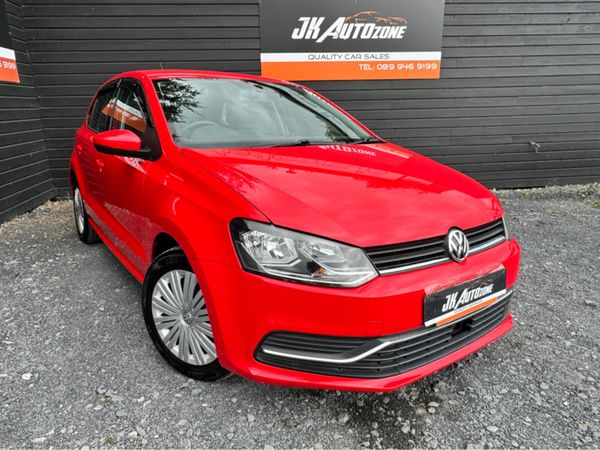 Volkswagen Polo Hatchback, Petrol, 2017, Red