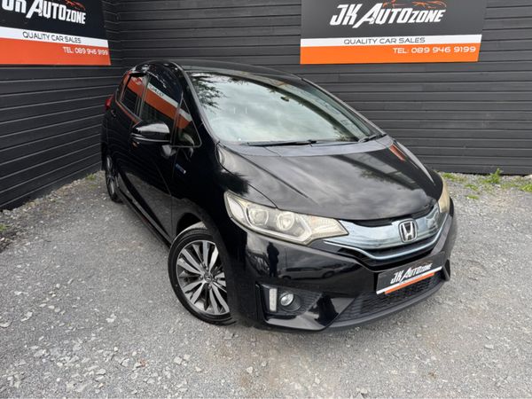Honda Fit Hatchback, Petrol Hybrid, 2014, Black