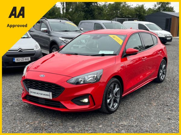 Ford Focus Hatchback, Diesel, 2019, Red