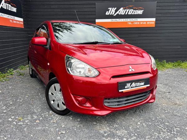 Mitsubishi Mirage Hatchback, Petrol, 2013, Red