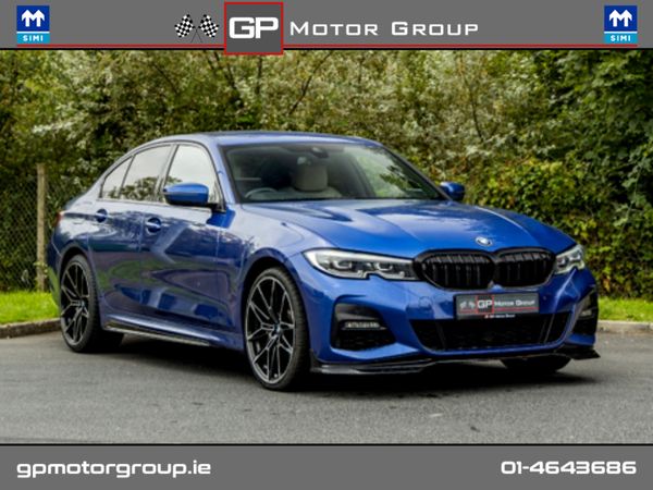 BMW 3-Series Saloon, Petrol Plug-in Hybrid, 2021, Blue
