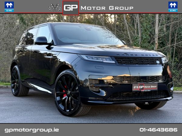 Land Rover Range Rover Sport Estate, Petrol Plug-in Hybrid, 2025, Black