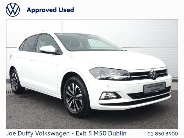 Volkswagen Polo Hatchback, Petrol, 2021, White