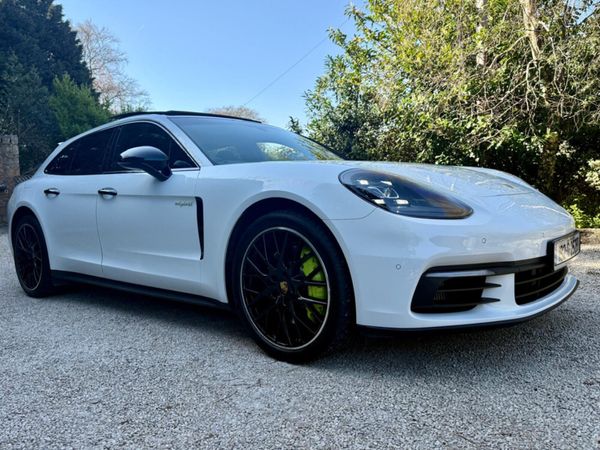 Porsche Panamera Estate, Petrol Plug-in Hybrid, 2019, White