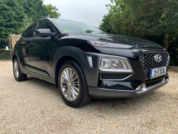Hyundai KONA SUV, Petrol, 2021, Black