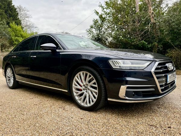 Audi A8 Saloon, Diesel, 2019, Blue
