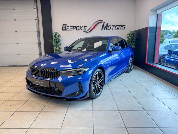 BMW 3-Series Saloon, Petrol Hybrid, 2023, Blue