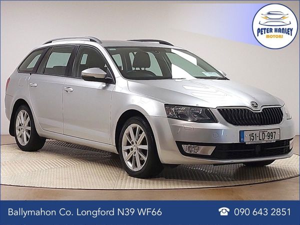 Skoda Octavia Estate, Diesel, 2015, Silver