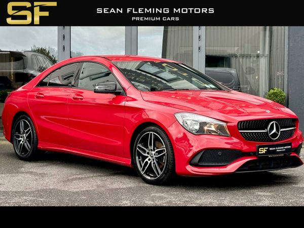 Mercedes-Benz CLA Saloon, Petrol, 2019, Red