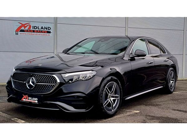 Mercedes-Benz E-Class Saloon, Diesel Hybrid, 2025, Black