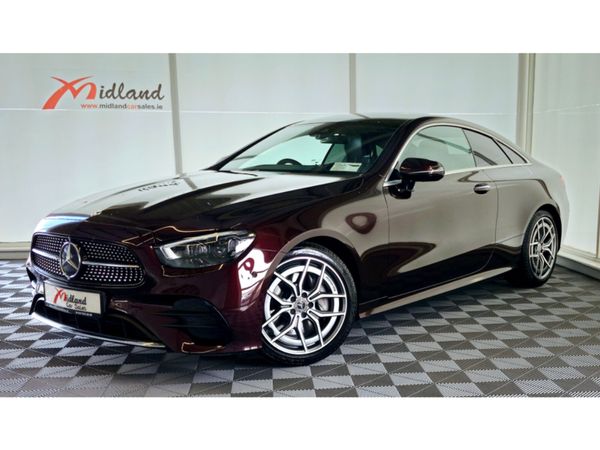 Mercedes-Benz E-Class Coupe, Diesel, 2021, Red