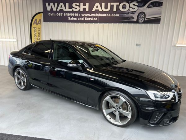 Audi A4 Saloon, Diesel, 2021, Black
