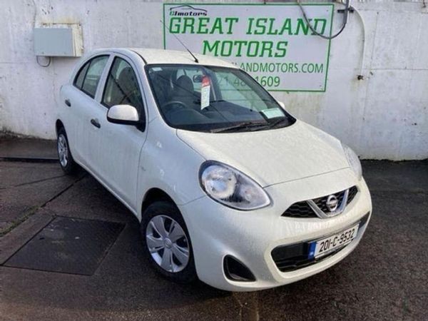 Nissan March Hatchback, Petrol, 2020, White