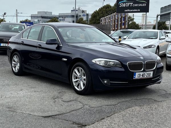 BMW 5-Series Saloon, Diesel, 2013, Blue